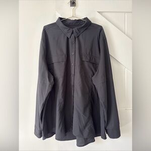 Reel Legends Performance Outfitters Saltwater Men's 4X Mens Fishing Shirt Black